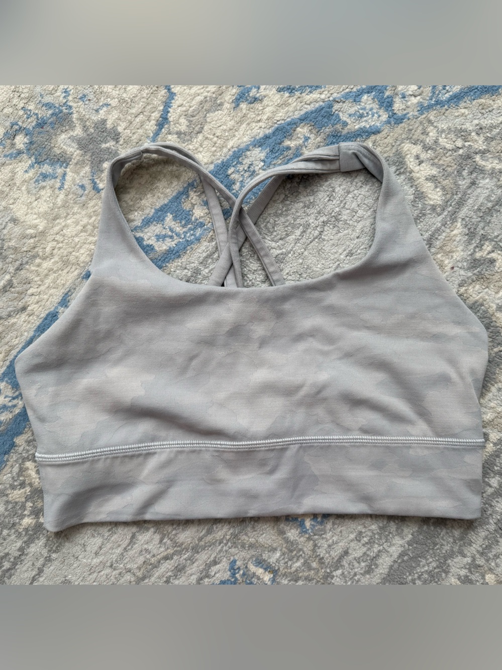 Lululemon Energy Longline Bra *Medium Support, B–D Cups Heritage Camo 2.0 - Picture 3 of 8